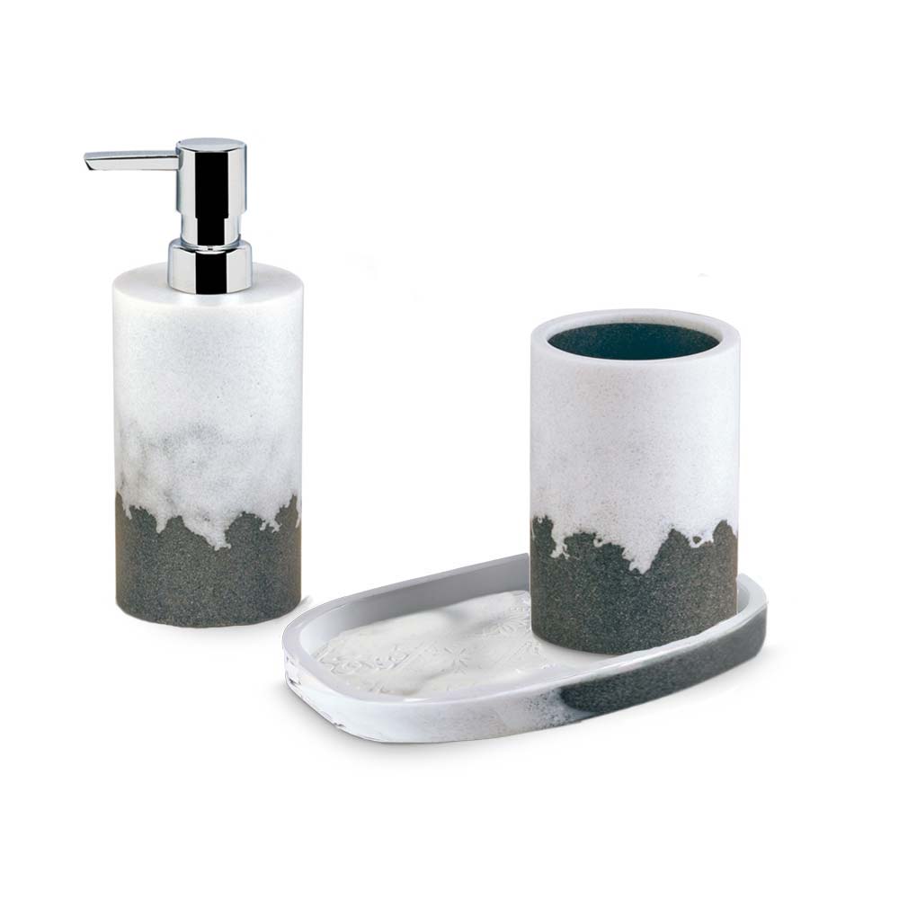 Soho Bathroom Set of 3 - Grey
