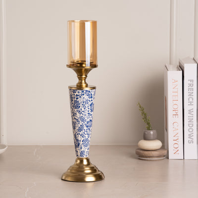 Floral Longitudinal Candle Stand