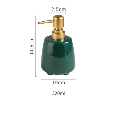 Quro Collection Liquid Dispenser Green (300ml)