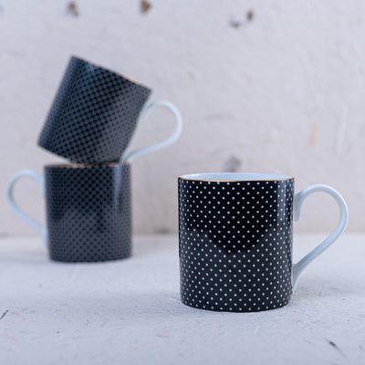 Polka dot mugs by Home 360