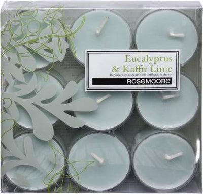 Gray scented tea light candles by Home 360