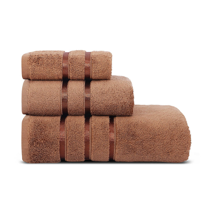 Roman Bath Towels (L and M) with Hand Towel (S) Set of 3 Pcs