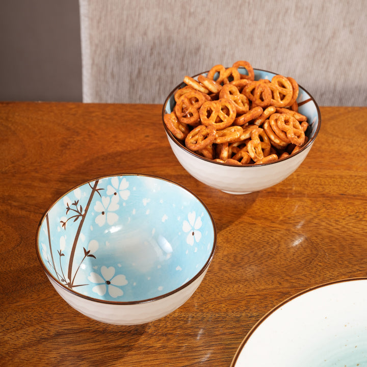 Cherry Blossom Ceramic Bowls