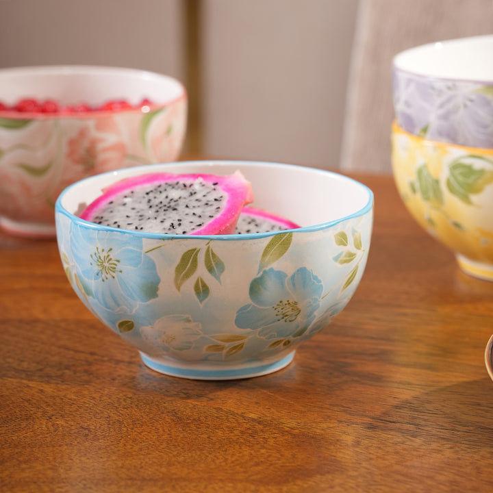 Assorted Floral Ceramic Bowl