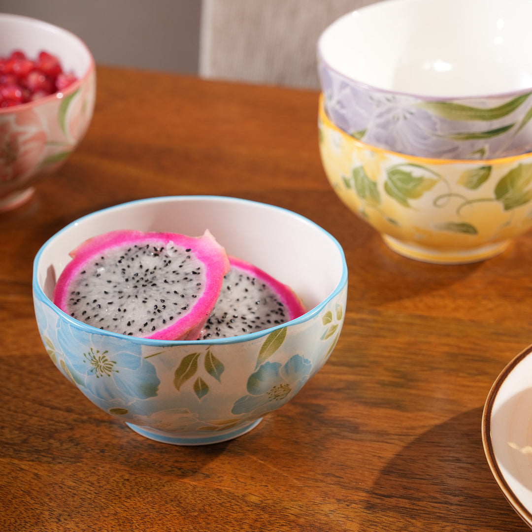 Assorted Floral Ceramic Bowl