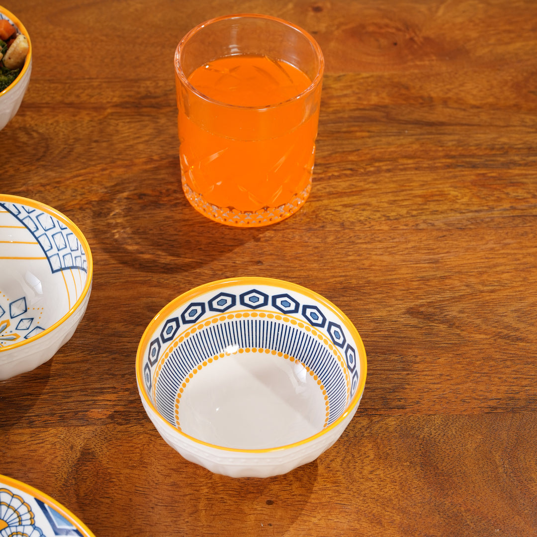 Mosaic Ceramic Dinnerware & Bowl Set