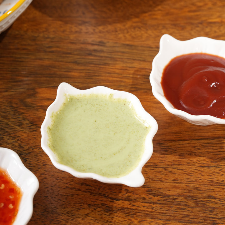 Leaf Dip Bowls | 3-Piece Set