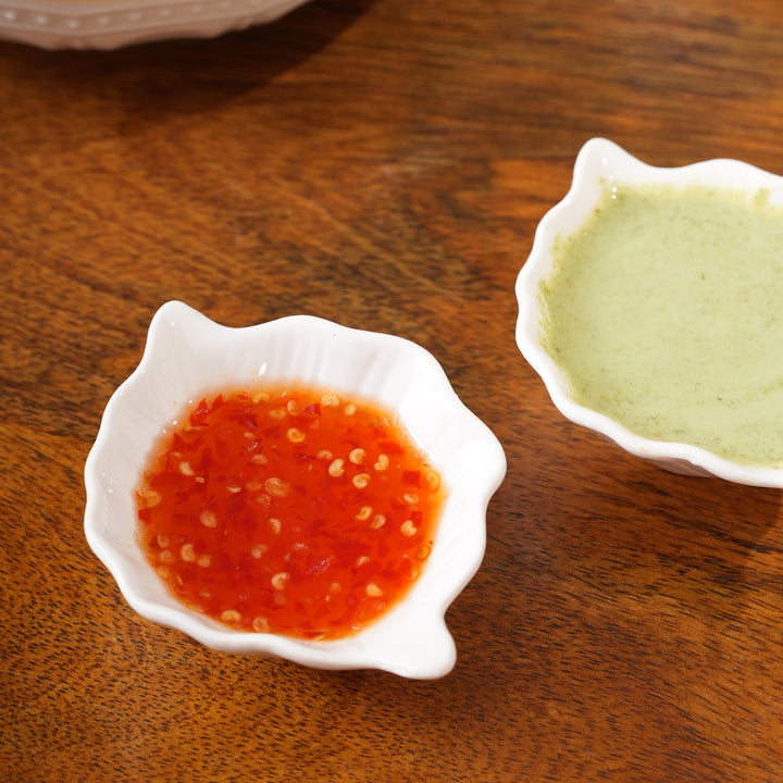 Leaf Dip Bowls | 3-Piece Set