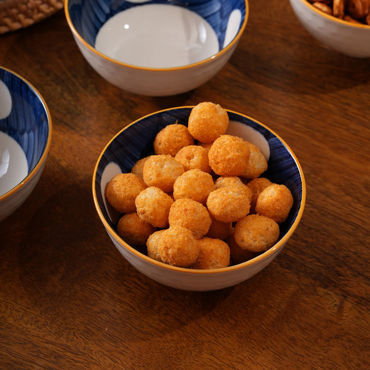 Polka Dot Ceramic Bowls