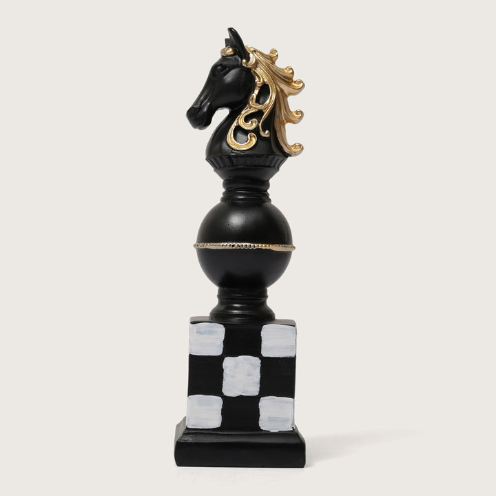 Regal Chess Knight Sculpture