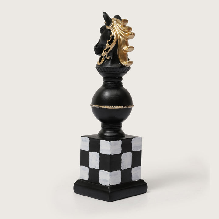 Regal Chess Knight Sculpture