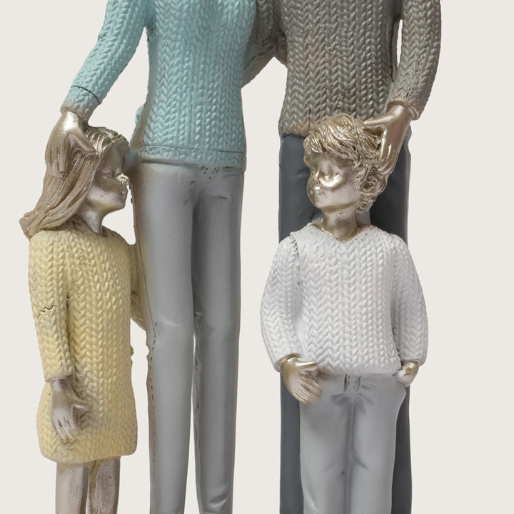 Parent and Kids Tabletop Figurine