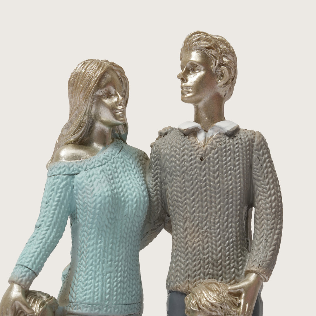 Parent and Kids Tabletop Figurine