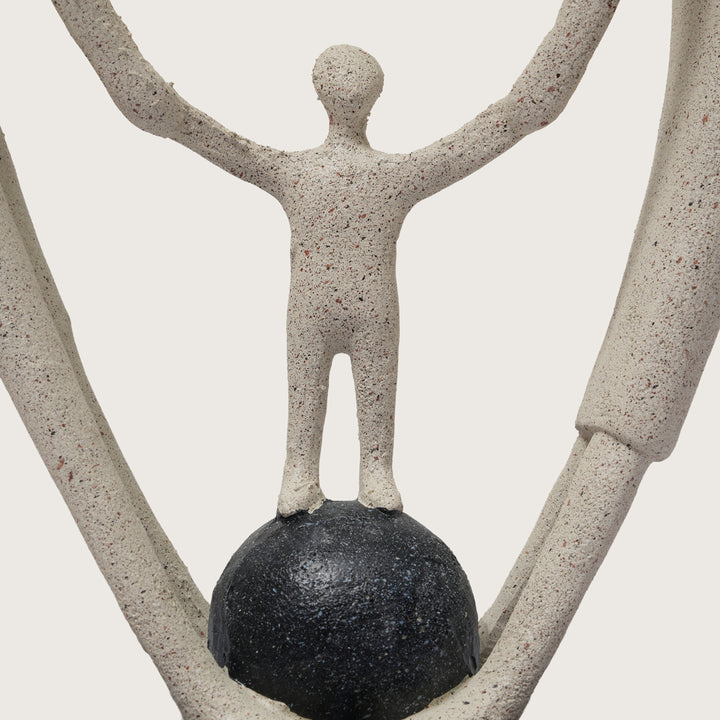 The Family Circle: Modern Abstract Family Statue