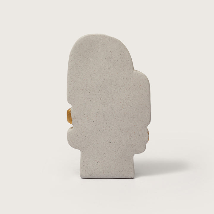 Abstract Dual Face Ceramic Vase