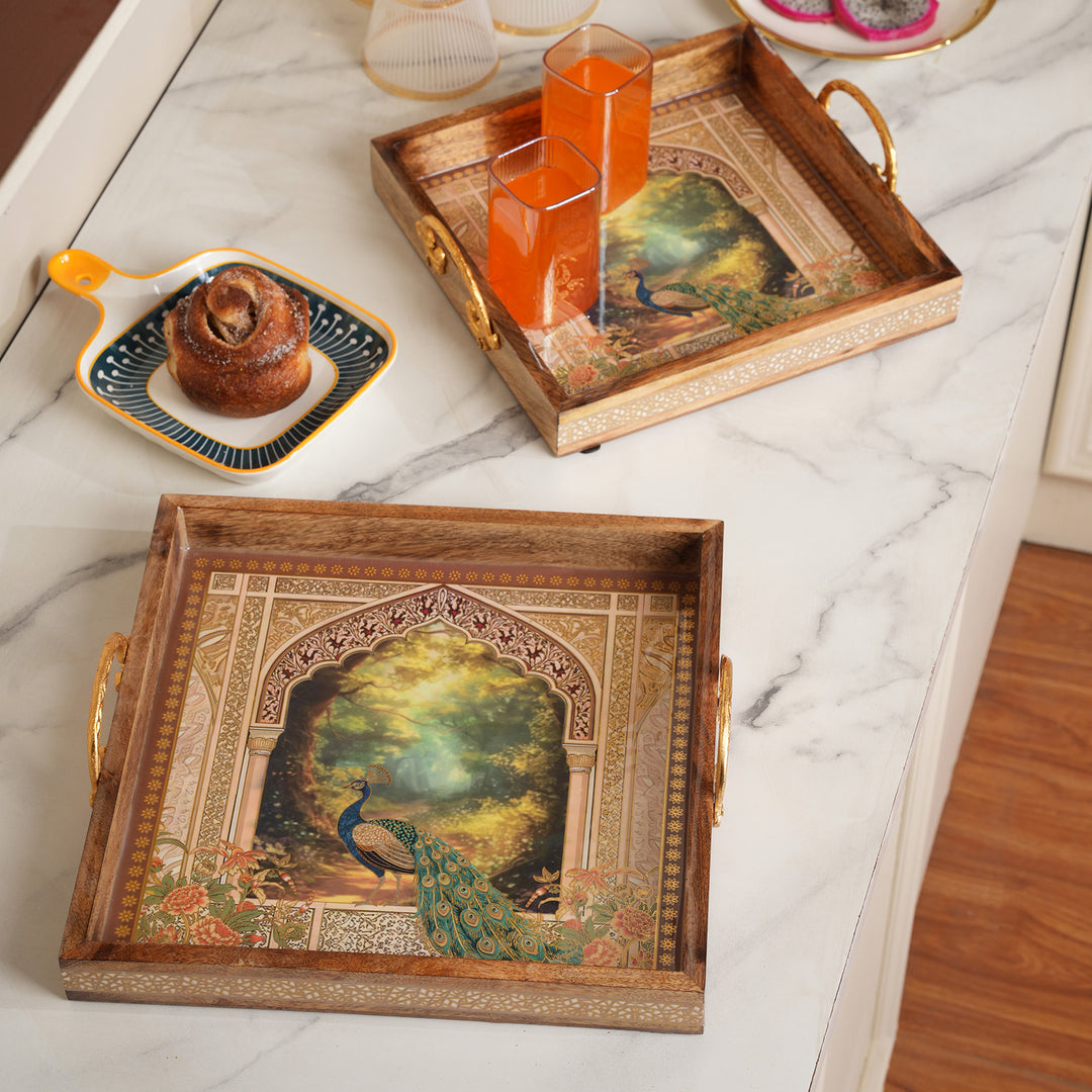 Royal Peacock Arch Nesting Trays