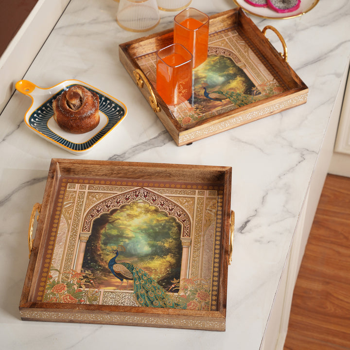 Royal Peacock Arch Nesting Trays