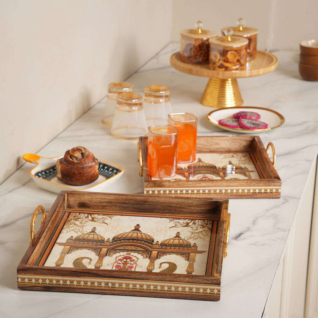 Royal Palace Pavilion Nesting Trays