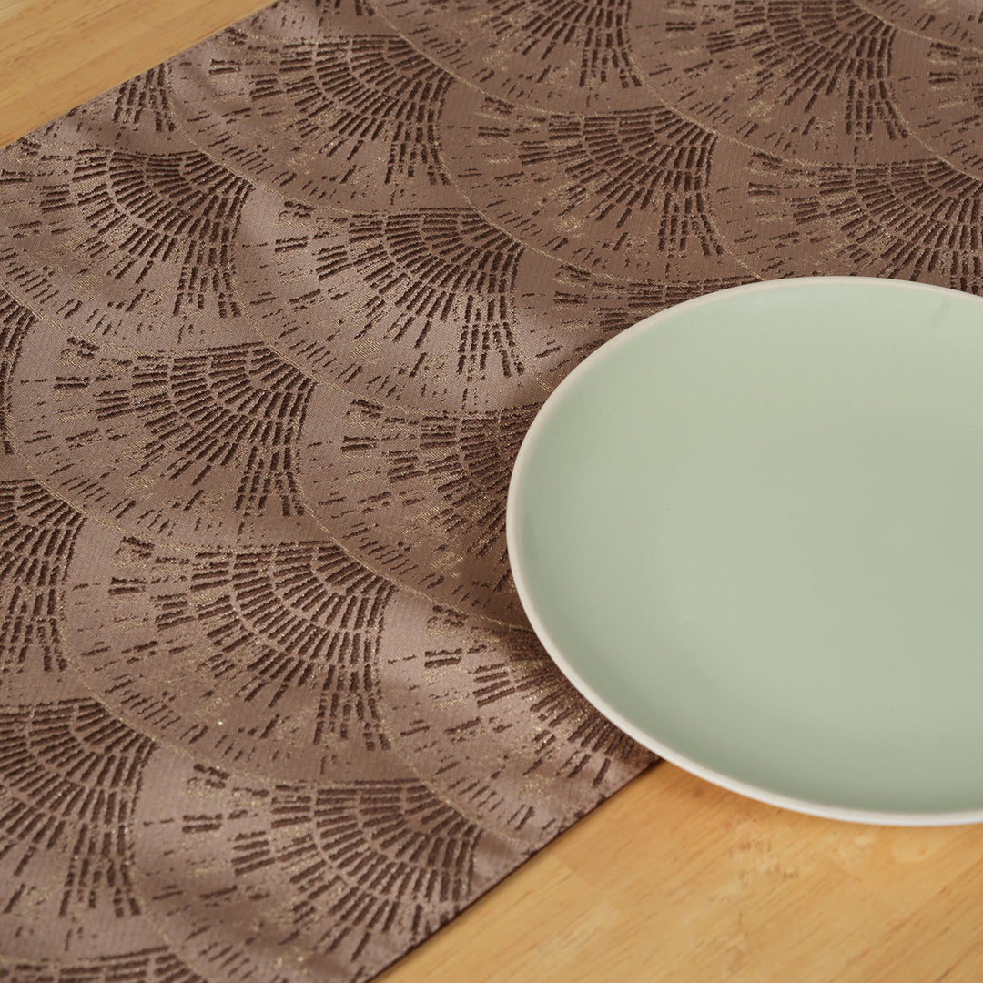 Decorative Table Runner with Tassels - Sienna