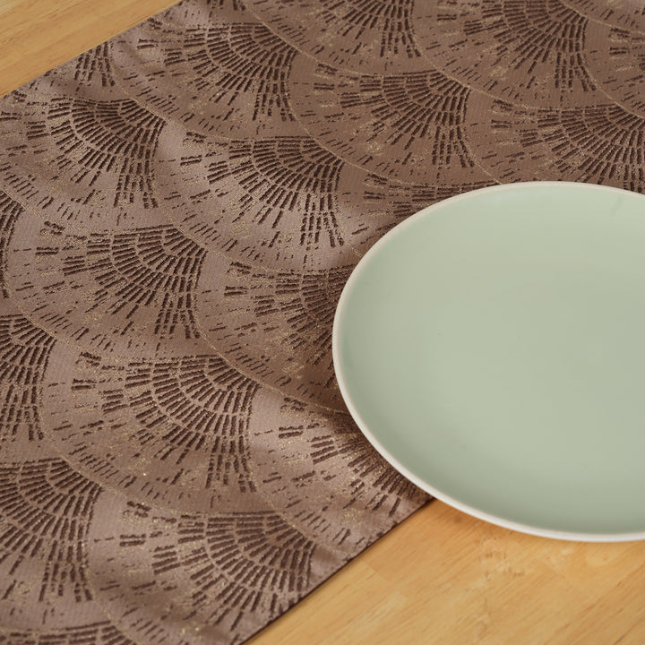 Decorative Table Runner with Tassels - Sienna