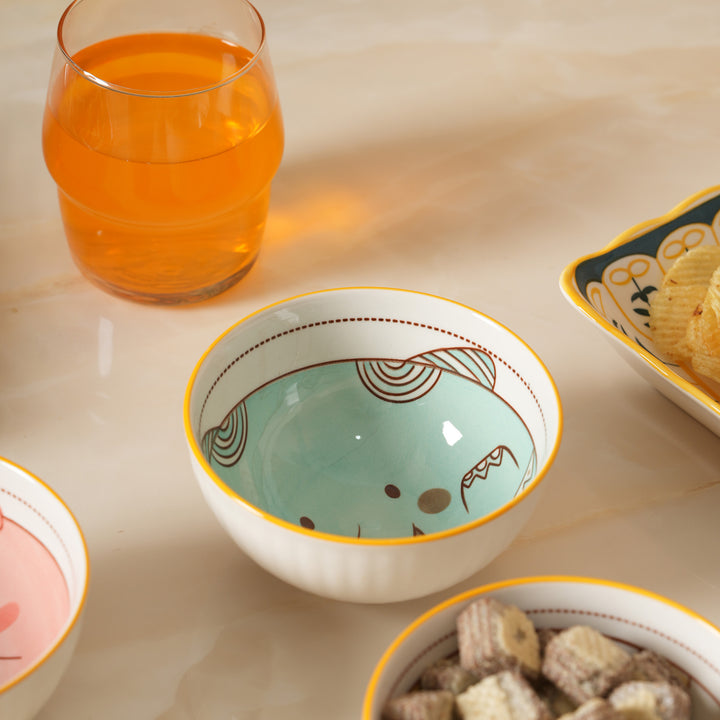 Whimsical Animal Face Snack Bowls for Kids and Adults