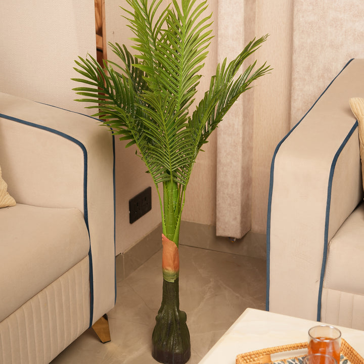 Architectural Tropical Accents in Sleek Contemporary Base