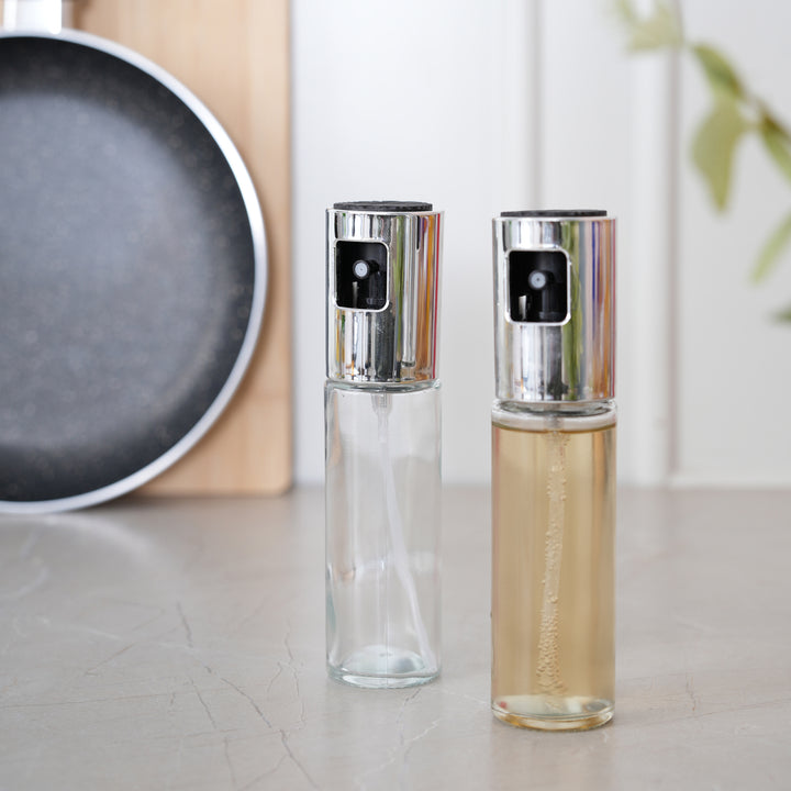 Oil Vinegar Jar Dispenser 320ML Set of 2 Spray Bottles