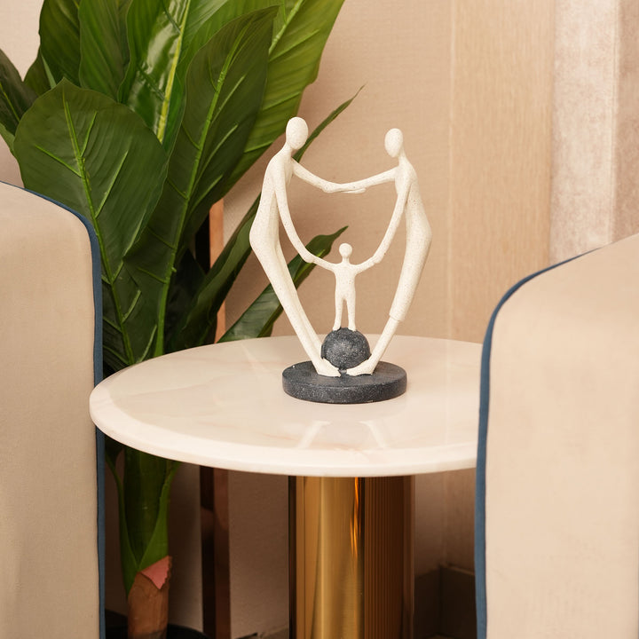 The Family Circle: Modern Abstract Family Statue