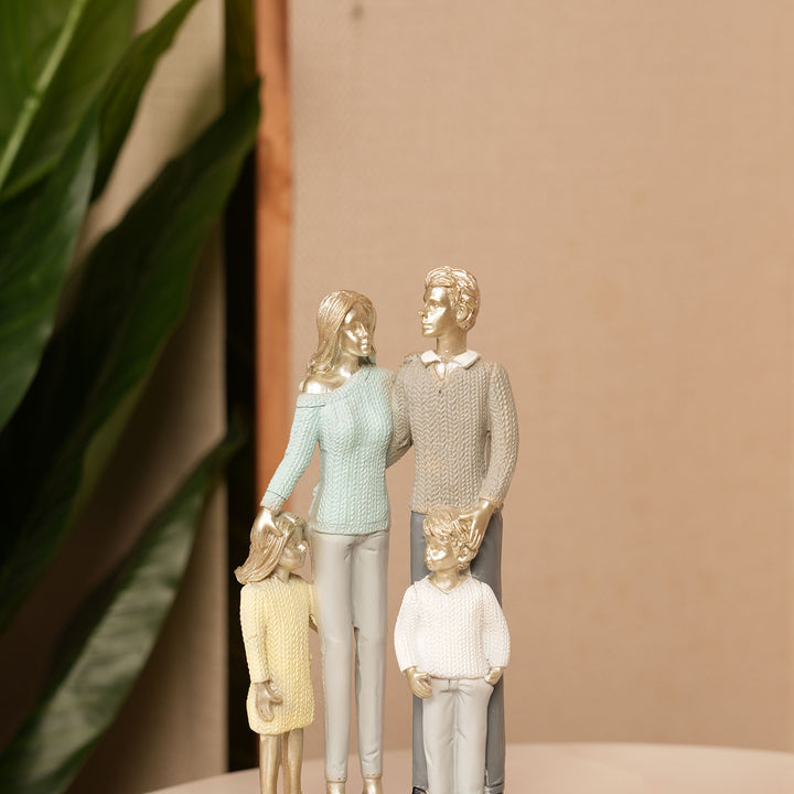 Parent and Kids Tabletop Figurine