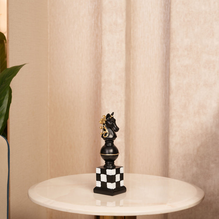 Regal Chess Knight Sculpture