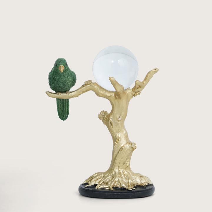 Love Bird On The Golden Tree- Showpiece