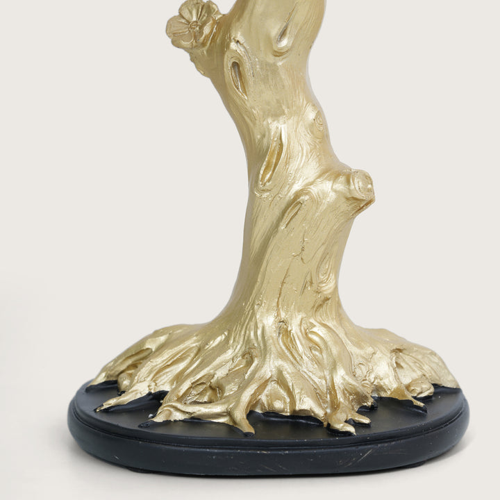 Love Bird On The Golden Tree- Showpiece
