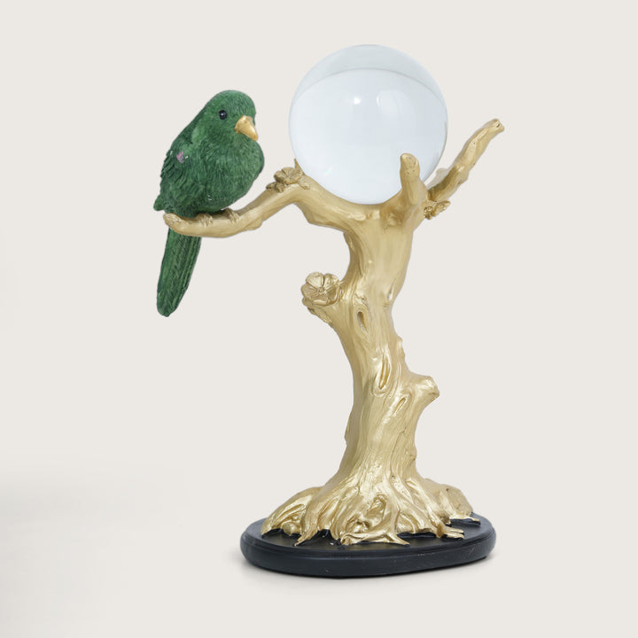 Love Bird On The Golden Tree- Showpiece