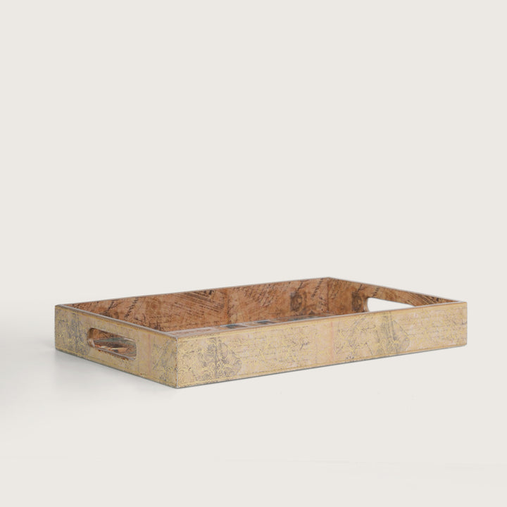 Vintage Victoria Tray for Dining & Serving - Set of 3