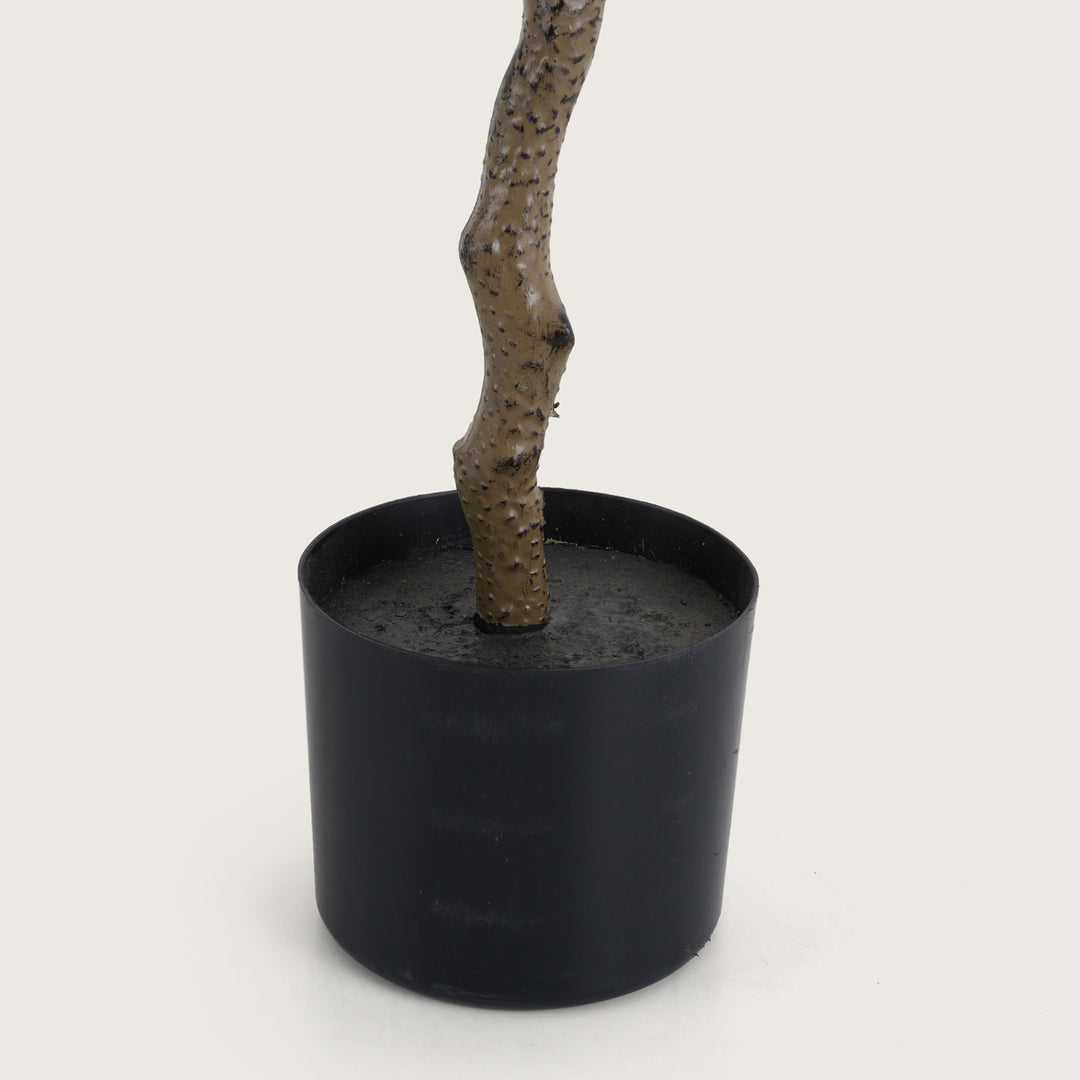 Artificial White Magnolia Tree with Realistic Blooms