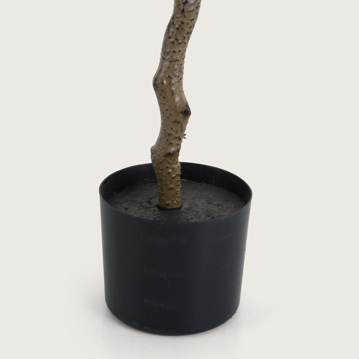 Artificial White Magnolia Tree with Realistic Blooms