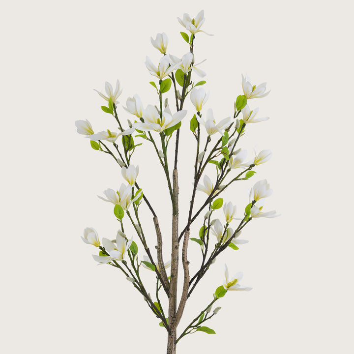 Artificial Slimline White Blossom Tree - Indoor Floor Plant
