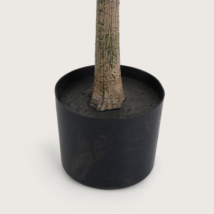 Artificial Slimline Blush-Pink Blossom Tree - Indoor Floor Plant