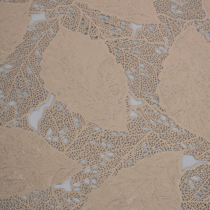 Decorative Leaf Design Placemat Set of 6