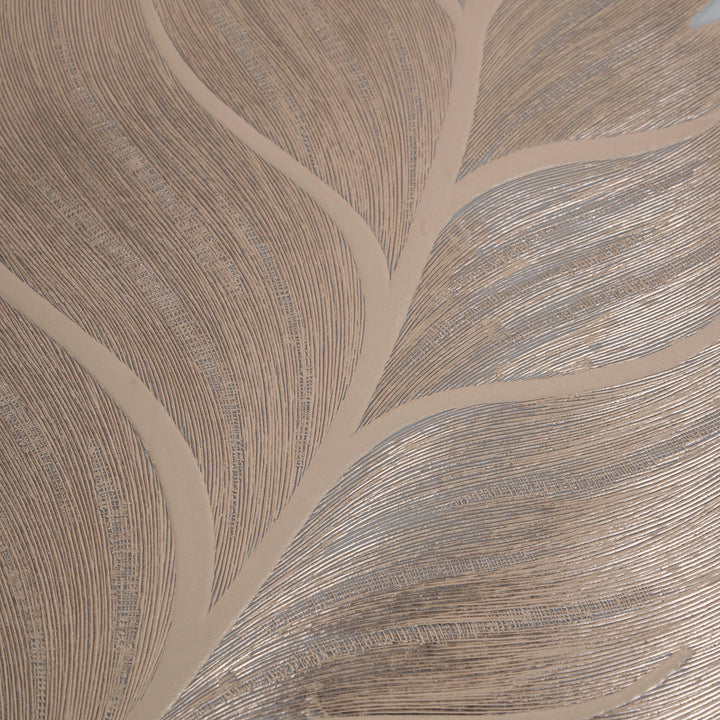 Decorative Textured Leaf Placemat Set of 6