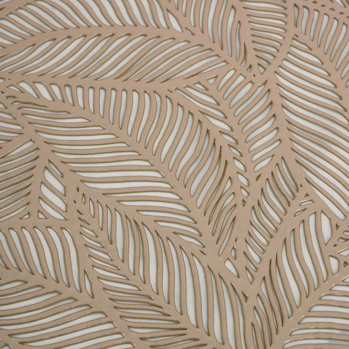 Decorative Leaf Foliage Design Placemat Set of 6