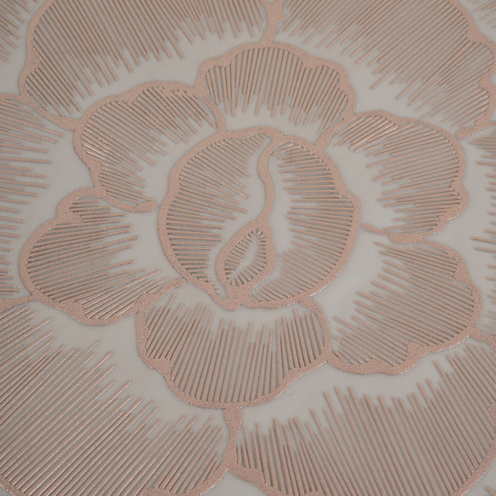 Decorative Camellia Design Placemat Set of 6