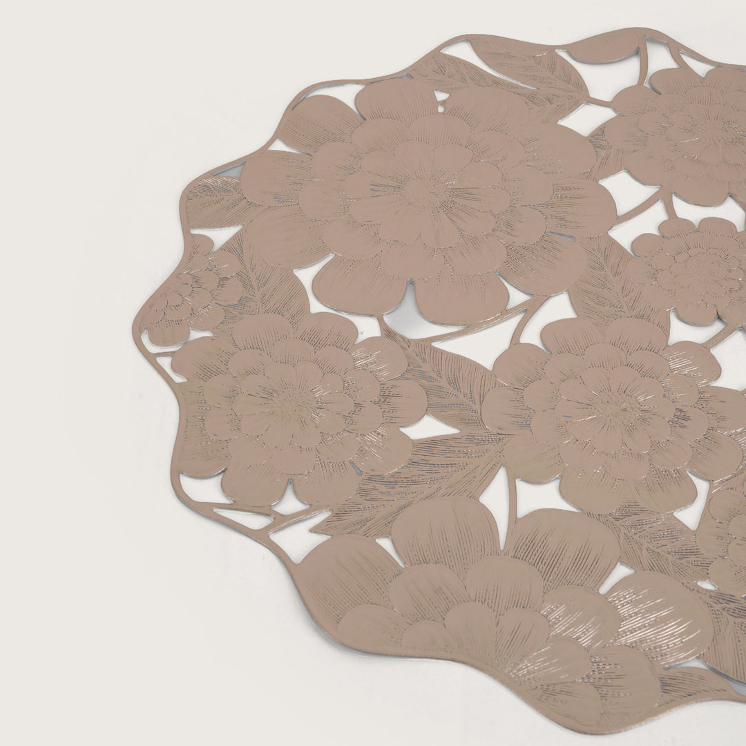 Decorative Flower Garden Placemat Set of 6