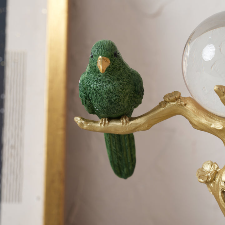 Love Bird On The Golden Tree- Showpiece