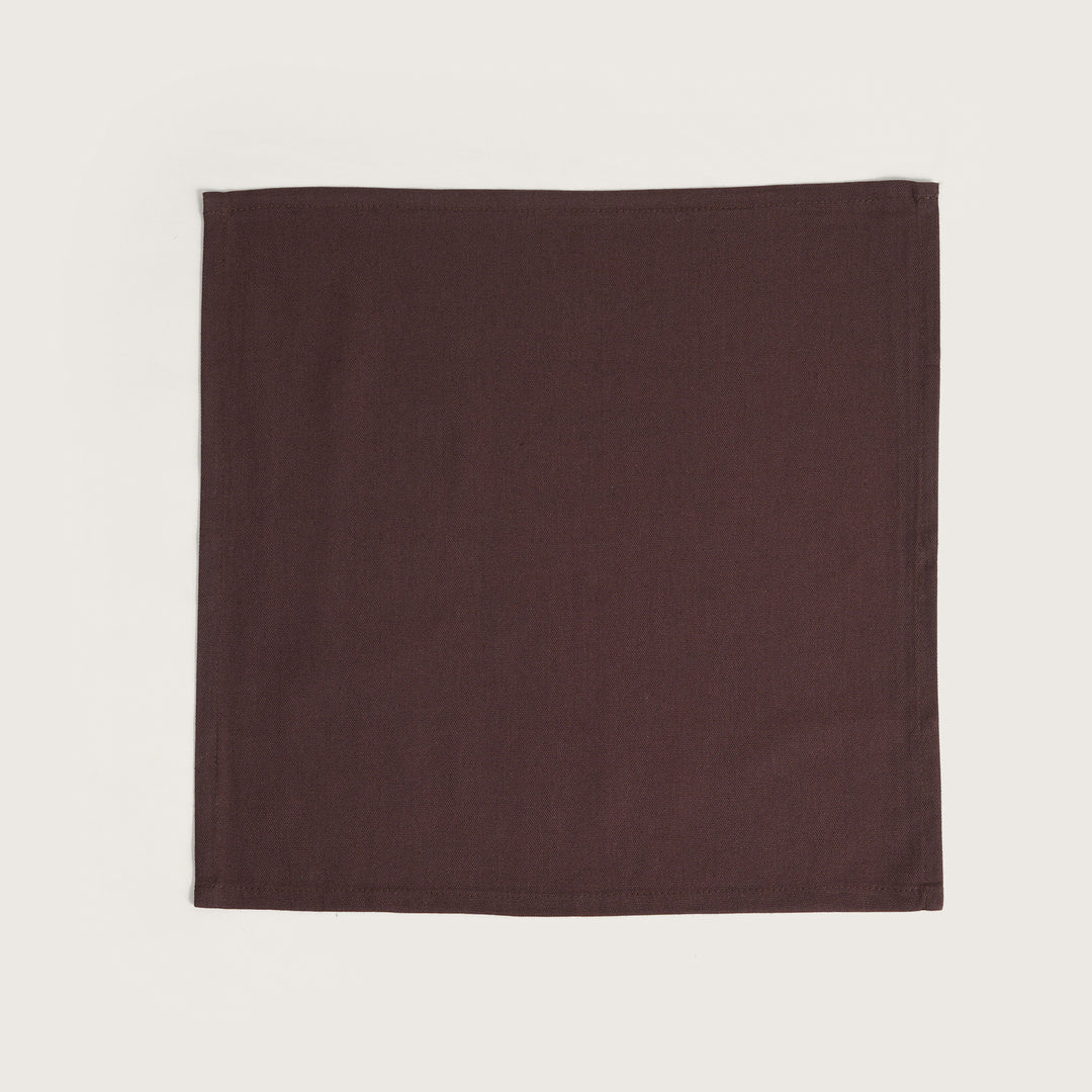 Premium Solid Linen-Style Dinner Napkins – Set of 6 (Available in 8 Essential Shades)