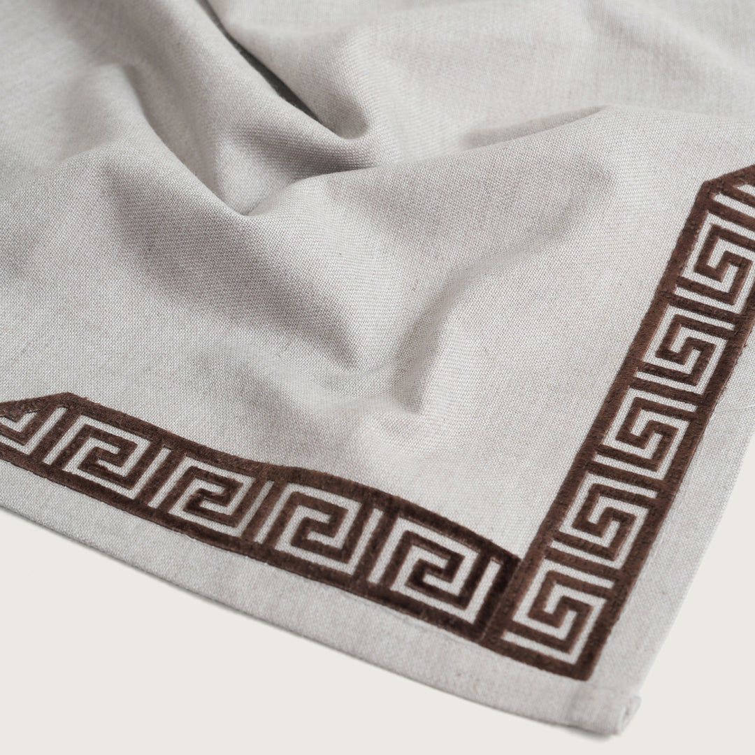 Mist Grey Premium Table Napkins - Set of 6