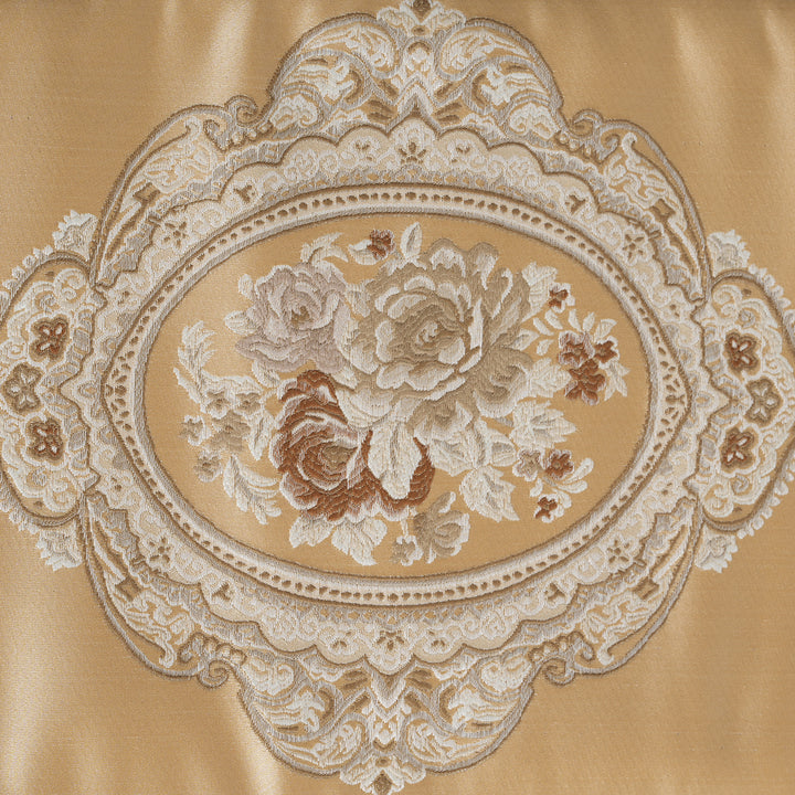 Victorian Floral Table Runner with Tasseled Trim Available In 4 Shades