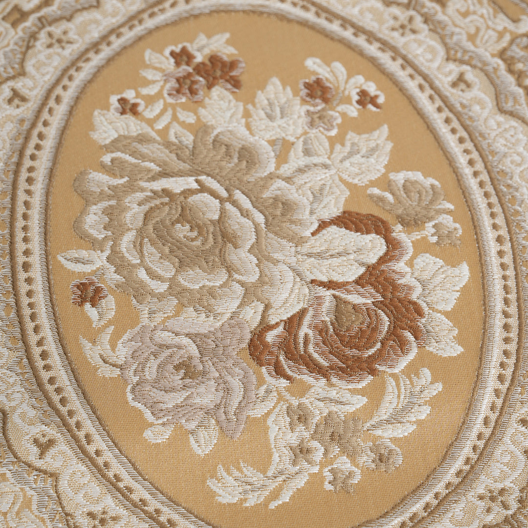 Victorian Floral Table Runner with Tasseled Trim Available In 4 Shades