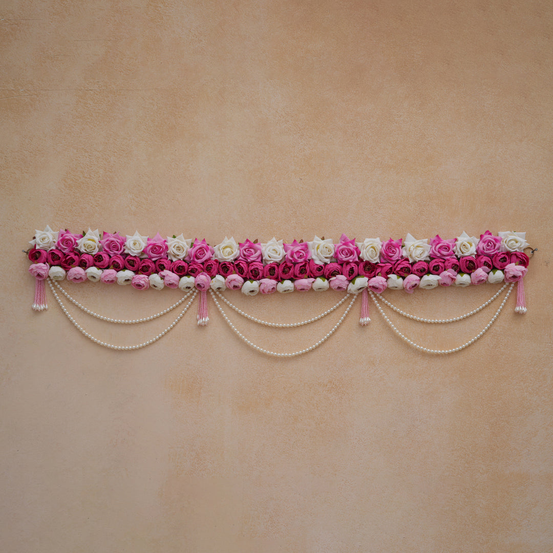 Rose Pearl Majesty Bandhanwar For Diwali Decoration