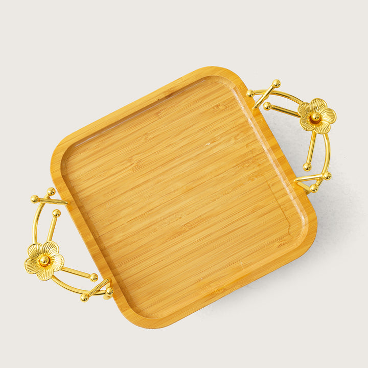 Bamboo Square Tray - Large